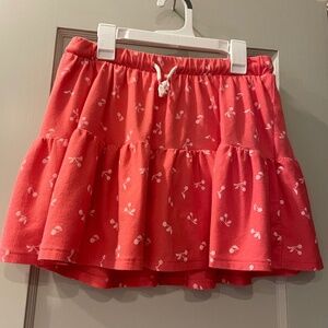 Cherry mini skirt